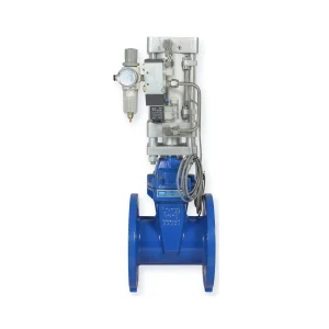 Pneumatic Actuator Resilient Seat Gate Valve - JQH Valve industrial valve product image